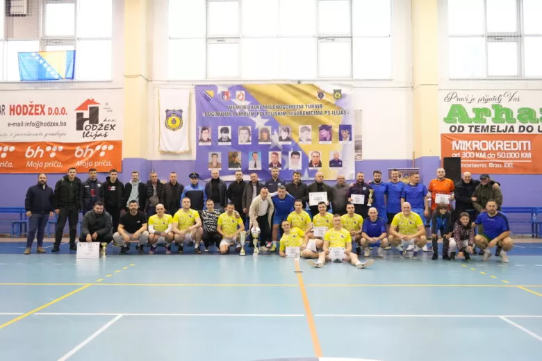 Završen Memorijalni turnir u malom nogometu “Poginulim i umrlim policijskim službenicima Policijske stanice Ilijaš“