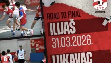 Coca-Cola Cup sutra u Ilijašu: Mladi fudbaleri na terenu Sportske dvorane “Rašid Buća”