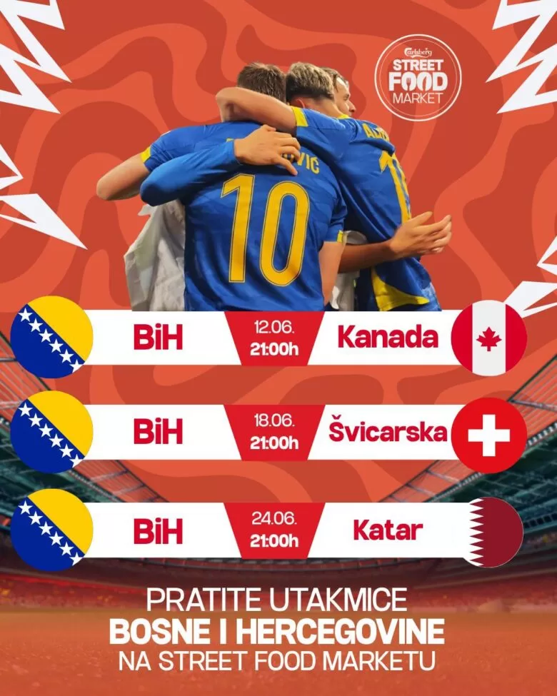 Street Food Market vraća se veći nego ikad i navija za BiH