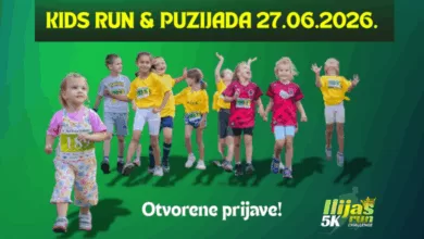 Otvorene prijave za Puzijadu i Kids Run u okviru Ilijaš 5K Run Challenge–najmlađi prvi na startu!