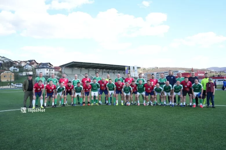 Odigran prvi susret veterana NK Ilijaš i NK Vareš: Domaćin slavio rezultatom 3:1