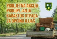Proljetna akcija odvoza kabastog otpada: Evo gdje i kada građani Ilijaša mogu odložiti otpad