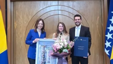 Lejli Njemčević uručena Državna nagrada za sport Bosne i Hercegovine