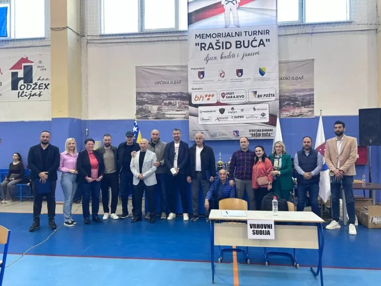 U Ilijašu Svečano otvoren 26. Memorijalni karate turnir „Rašid Buća“
