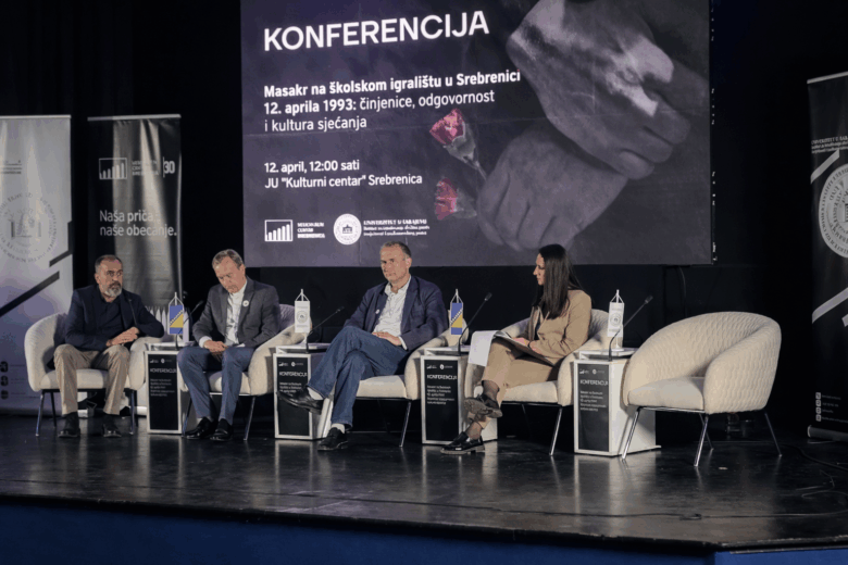 U toku konferencija u Srebrenici povodom obilježavanja godišnjice stradanja na školskom igralištu
