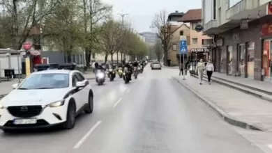 Počasni krug visočkih motorista u znak sjećanja na tragično preminulog tinejdžera