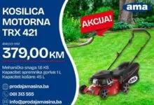 Motorna kosilica TRX 421 u akciji: Pouzdano rješenje za uređen vrt