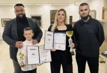 Izbor sportiste ZE-DO kantona: Dženana Sulejmanović i Ali Nukić ponosno ispred Taekwondo Kolektiva Bosne Rudar