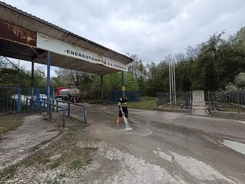 Vatrogasci iz Vogošće još jednom u službi zajednice i očuvanja sjećanja