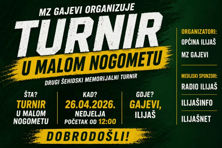 Gajevi domaćin tradicionalnog turnira u malom nogometu