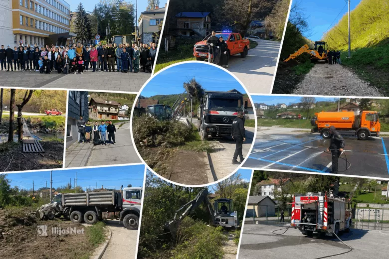 Uspješno realizovana velika dvodnevna akcija čišćenja Ilijaša
