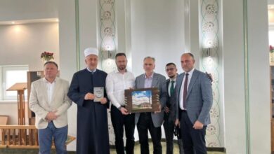 Delegacija Islamske zajednice Kosova u Podlugovima