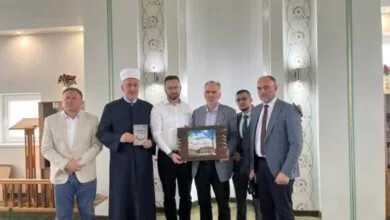 Delegacija Islamske zajednice Kosova u Podlugovima