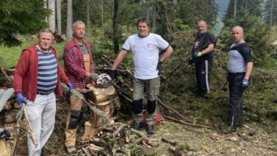 Članovi PD “Budoželj” Breza uspješno realizovali veliku radnu akciju uređenja doma i okoline