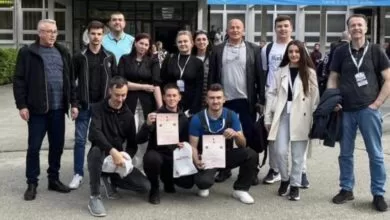 Učenici SŠC „Nedžad Ibrišimović“ Ilijaš ostvarili izvanredne rezultate na Festivalu rada srednjih stručnih i tehničkih škola