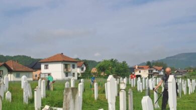 Lješevo za primjer: U akciji čišćenja mezarja učestvovao i 80-godišnji Alija Herak