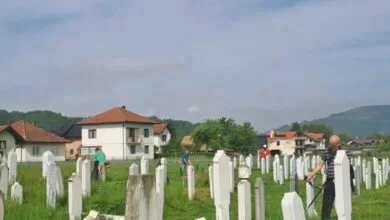 Lješevo za primjer: U akciji čišćenja mezarja učestvovao i 80-godišnji Alija Herak