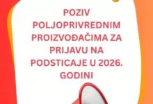 Otvoreni zahtjevi za poljoprivredne podsticaje i investicijske projekte u Ilijašu