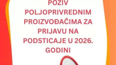 Otvoreni zahtjevi za poljoprivredne podsticaje i investicijske projekte u Ilijašu