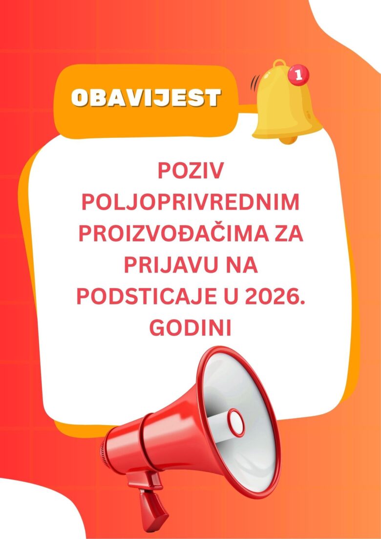 Otvoreni zahtjevi za poljoprivredne podsticaje i investicijske projekte u Ilijašu