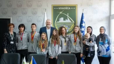 Najbolji taekwondisti TKD Victory na prijemu u Općini Vogošća