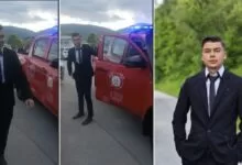 Mladi vatrogasac Eldin Bećirević ispraćen na maturu: Primjer mladosti koja raste uz zajednicu