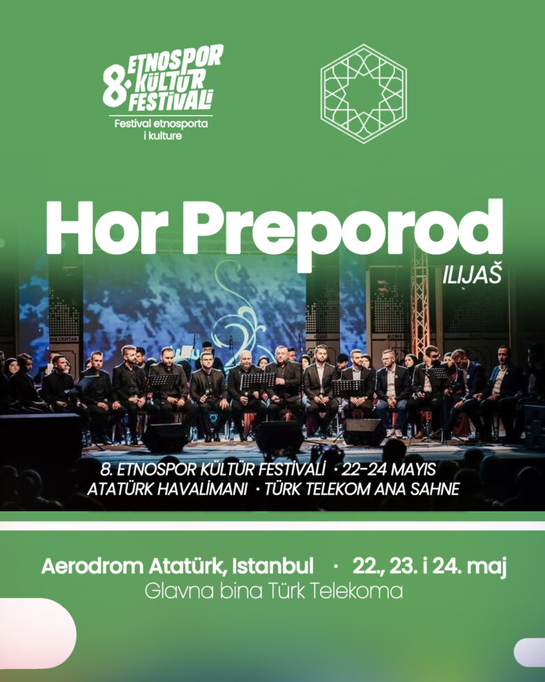 Hor Preporod Ilijaš nastupa na velikom svjetskom festivalu u Istanbulu