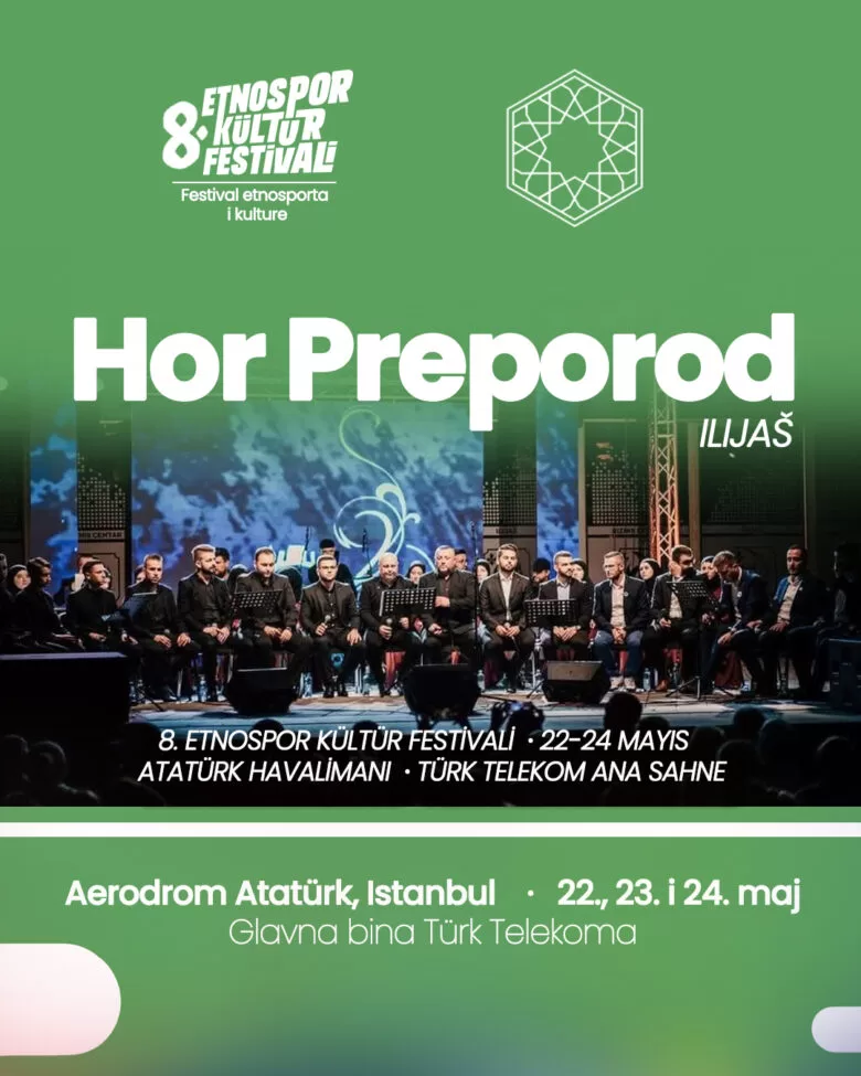 Hor Preporod Ilijaš nastupa na velikom svjetskom festivalu u Istanbulu