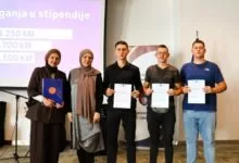 U Srednjoškolskom centru „Nedžad Ibrišimović“ potpisani ugovori o dodjeli stipendija za deficitarna zanimanja
