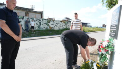 Porodica i prijatelji obišli mjesto tragedije: Robi nije zaboravljen