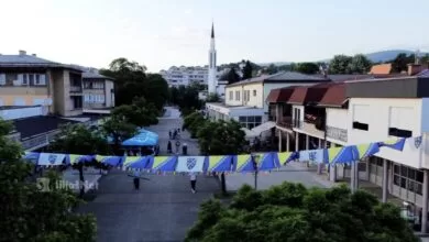 Ilijaš šalje podršku Zmajevima: Zastave BiH ponovo krase šetalište