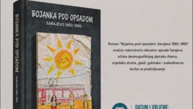 Promocija romana „Bojanka pod opsadom: Sarajevo 1992–1995“ u Ilijašu