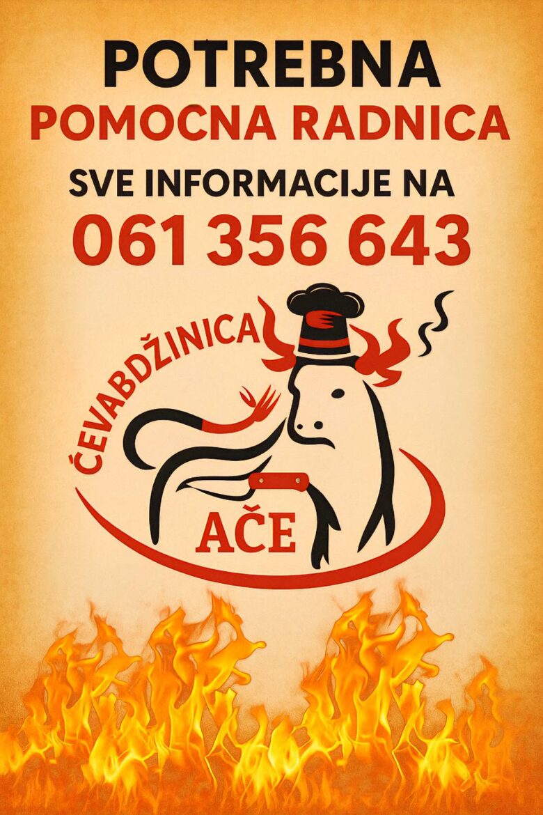 Ćevabdžinica i Aščinica AČE zapošljava dvije radnice!