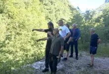 GSS KS i GSS Ilijaš obišli lokaciju u Misoči na kojoj će se održati pokazna vježba spašavanja