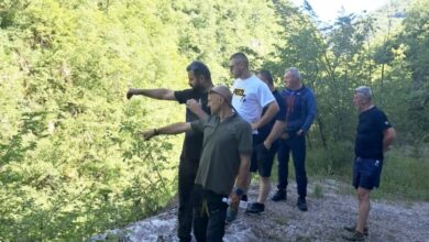 GSS KS i GSS Ilijaš obišli lokaciju u Misoči na kojoj će se održati pokazna vježba spašavanja
