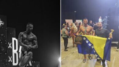 Dženan Hasić stekao profesionalni status u bodybuildingu
