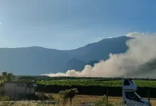 Još uvijek gori deponija Uborak, zrak u Mostaru nezdrav