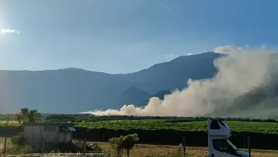 Još uvijek gori deponija Uborak, zrak u Mostaru nezdrav
