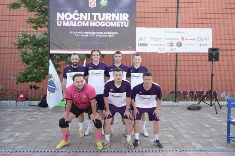 Odigrane prve utakmice Noćnog turnira u malom nogometu povodom 33. godišnjice formiranja 126. ilijaške brigade