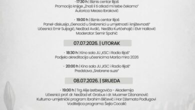 Ilijaš obilježava „Dane sjećanja – Srebrenica 11. juli 1995. godine“ bogatim programom od 6. do 11. jula