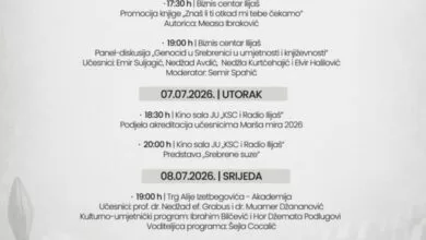 Ilijaš obilježava „Dane sjećanja – Srebrenica 11. juli 1995. godine“ bogatim programom od 6. do 11. jula