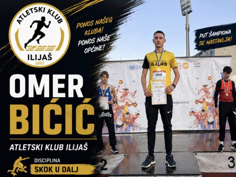 Velika podrška Omeru Bičiću pred nastup na Balkanskom prvenstvu za juniore U18!