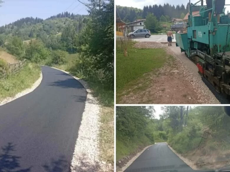 Asfaltiran put do seoskog mezarja u Homaru, realizovana još jedna inicijativa