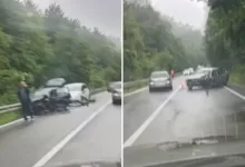 MUP KS o saobraćajnojbnesreći koja se dogodila u mjestu Gora na putu M18
