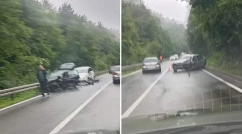MUP KS o saobraćajnojbnesreći koja se dogodila u mjestu Gora na putu M18