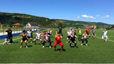 Ilijaški dani 2026: Prvi fitness trening na Gradskom stadionu sa Lejlom Šebić oduševio učesnike