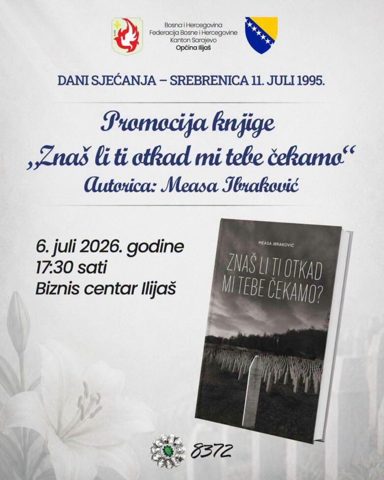 U Ilijašu promocija knjige „Znaš li ti otkad mi tebe čekamo?“ autorice Mease Ibraković