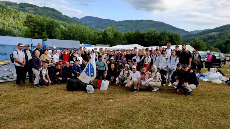 Putem sjećanja i istine: Više od 200 učenika i učenica iz Kantona Sarajevo učestvuje u Maršu mira
