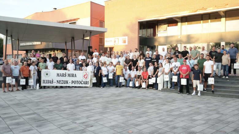 Učesnicima “Marša mira 2026 – Grupa Ilijaš” podijeljene majice i akreditacije, polazak za Nezuk sutra u 4 sata