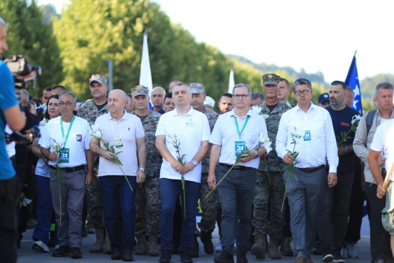 Učesnici Marša mira stigli u Potočare: “Ovo nije običan put, već lekcija za cijeli život”